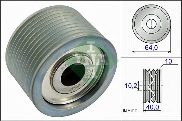 INA 532 0662 10 Idler Pulley 532066210: Buy near me in Poland at 2407.PL - Good price!