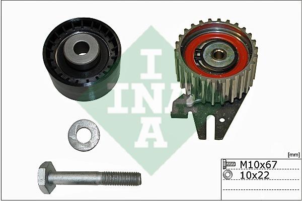 INA 530 0606 09 Timing Belt Pulleys (Timing Belt), kit 530060609: Buy near me in Poland at 2407.PL - Good price!