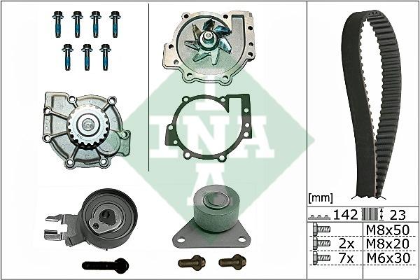INA 530 0467 30 TIMING BELT KIT WITH WATER PUMP 530046730: Buy near me in Poland at 2407.PL - Good price!