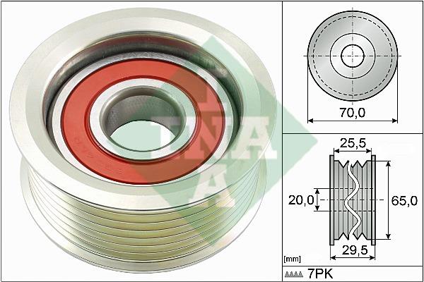 INA 532 0803 10 Idler Pulley 532080310: Buy near me in Poland at 2407.PL - Good price!