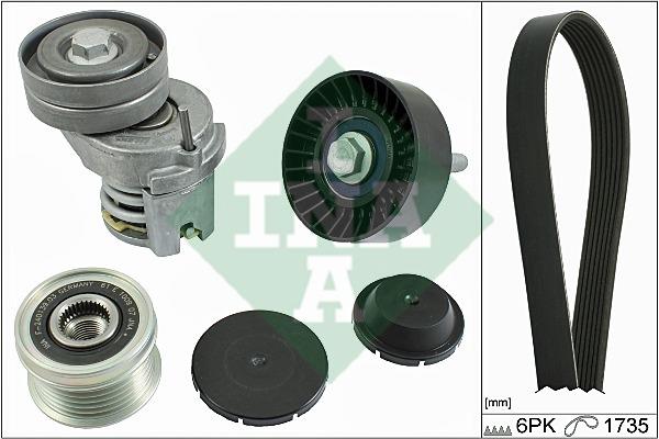 INA 529 0059 10 Drive belt kit 529005910: Buy near me at 2407.PL in Poland at an Affordable price!