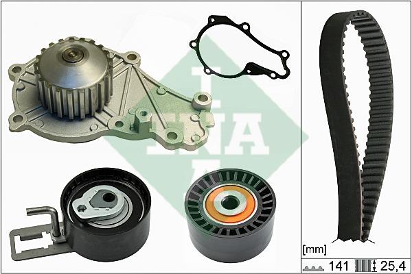 INA 530 0611 30 TIMING BELT KIT WITH WATER PUMP 530061130: Buy near me at 2407.PL in Poland at an Affordable price!