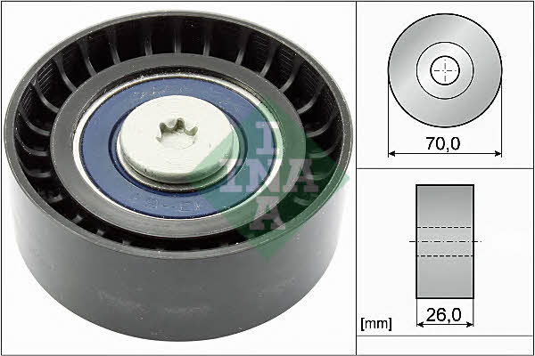 INA 532 0779 10 Idler Pulley 532077910: Buy near me in Poland at 2407.PL - Good price!