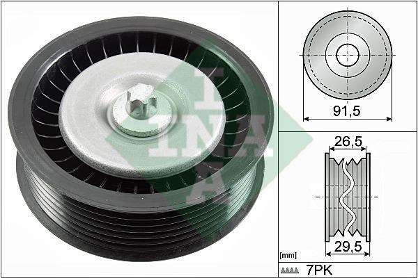 INA 532 0808 10 Idler Pulley 532080810: Buy near me in Poland at 2407.PL - Good price!