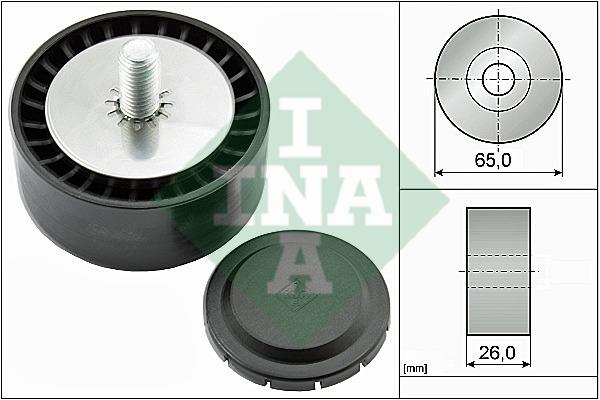 INA 532 0802 10 Idler Pulley 532080210: Buy near me in Poland at 2407.PL - Good price!
