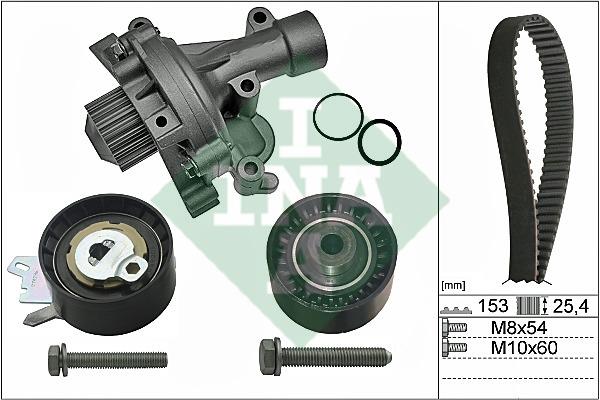 INA 530 0471 30 TIMING BELT KIT WITH WATER PUMP 530047130: Buy near me in Poland at 2407.PL - Good price!
