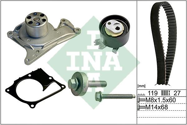 INA 530 0607 30 TIMING BELT KIT WITH WATER PUMP 530060730: Buy near me in Poland at 2407.PL - Good price!