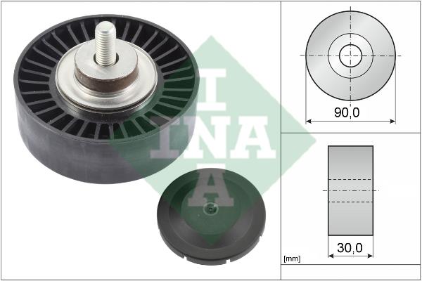 INA 532 0752 10 Idler Pulley 532075210: Buy near me in Poland at 2407.PL - Good price!