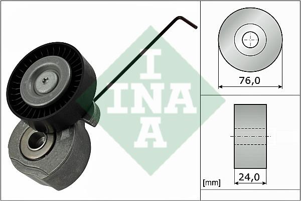 INA 534 0324 10 Натяжитель ремня приводного 534032410: Отличная цена - Купить в Польше на 2407.PL!