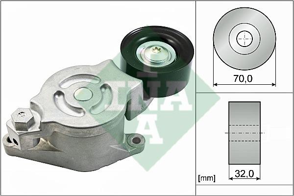 INA 534 0538 10 Riemenspannroll 534053810: Kaufen Sie zu einem guten Preis in Polen bei 2407.PL!