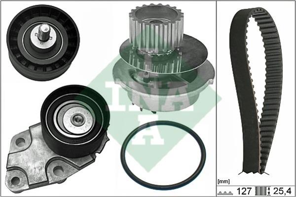 INA 530 0332 31 TIMING BELT KIT WITH WATER PUMP 530033231: Buy near me in Poland at 2407.PL - Good price!