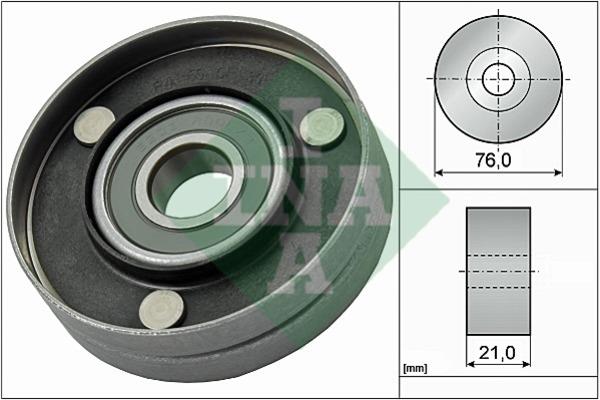 INA 532 0567 10 Idler Pulley 532056710: Buy near me in Poland at 2407.PL - Good price!
