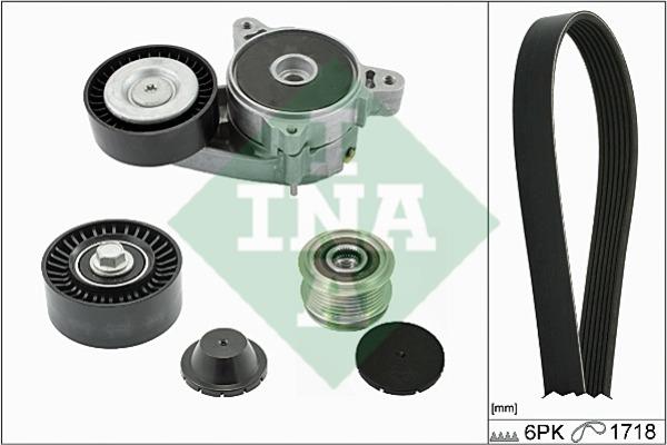 INA 529 0163 10 Drive belt kit 529016310: Buy near me in Poland at 2407.PL - Good price!