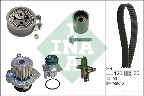 INA 530 0340 31 TIMING BELT KIT WITH WATER PUMP 530034031: Buy near me at 2407.PL in Poland at an Affordable price!
