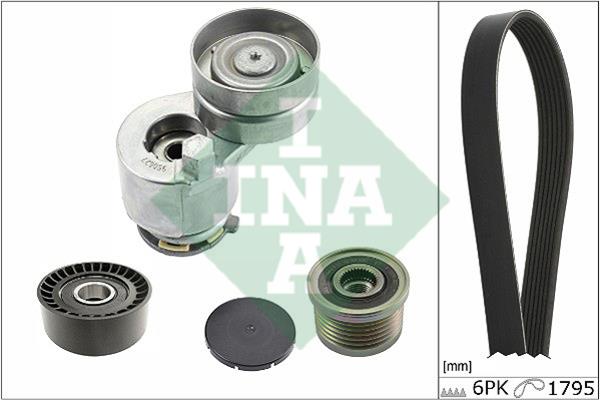 INA 529 0118 10 Drive belt kit 529011810: Buy near me in Poland at 2407.PL - Good price!
