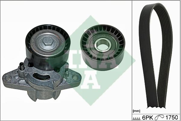 INA 529 0164 10 Drive belt kit 529016410: Buy near me at 2407.PL in Poland at an Affordable price!