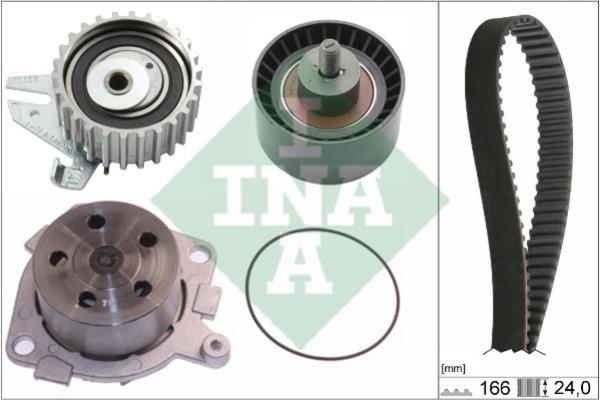 INA 530 0226 30 TIMING BELT KIT WITH WATER PUMP 530022630: Buy near me at 2407.PL in Poland at an Affordable price!