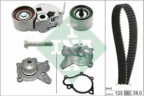 INA 530 0542 30 TIMING BELT KIT WITH WATER PUMP 530054230: Buy near me in Poland at 2407.PL - Good price!