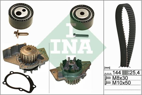 INA 530 0474 30 TIMING BELT KIT WITH WATER PUMP 530047430: Buy near me in Poland at 2407.PL - Good price!