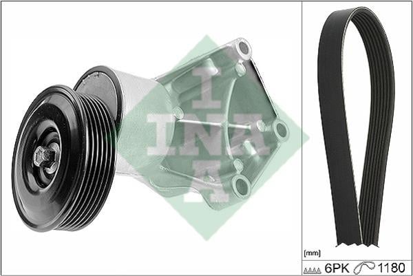 INA 529 0220 10 Drive belt kit 529022010: Buy near me in Poland at 2407.PL - Good price!