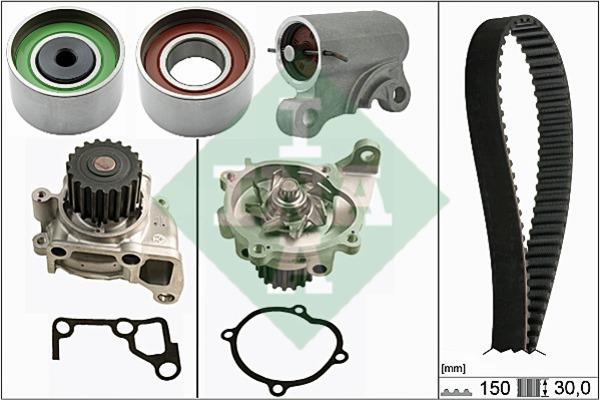 INA 530 0519 30 TIMING BELT KIT WITH WATER PUMP 530051930: Buy near me in Poland at 2407.PL - Good price!
