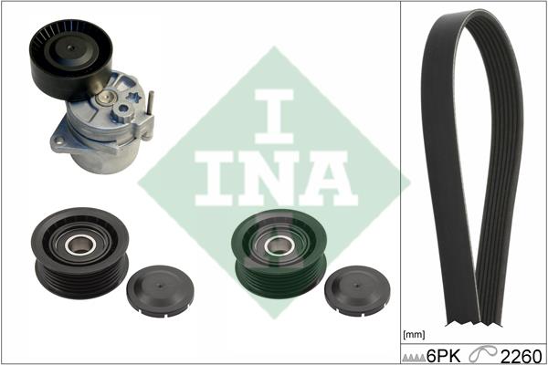 INA 529 0115 10 Drive belt kit 529011510: Buy near me in Poland at 2407.PL - Good price!