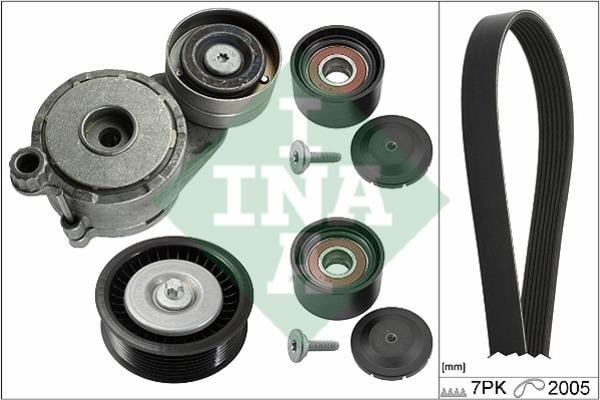 INA 529 0171 10 Drive belt kit 529017110: Buy near me in Poland at 2407.PL - Good price!