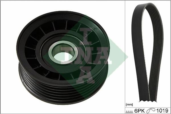 INA 529 0232 10 Drive belt kit 529023210: Buy near me at 2407.PL in Poland at an Affordable price!