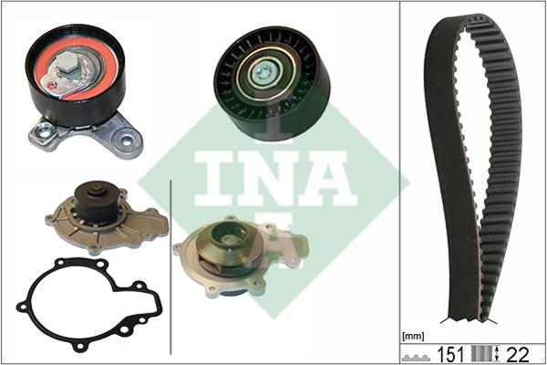 INA 530 0572 30 TIMING BELT KIT WITH WATER PUMP 530057230: Buy near me in Poland at 2407.PL - Good price!