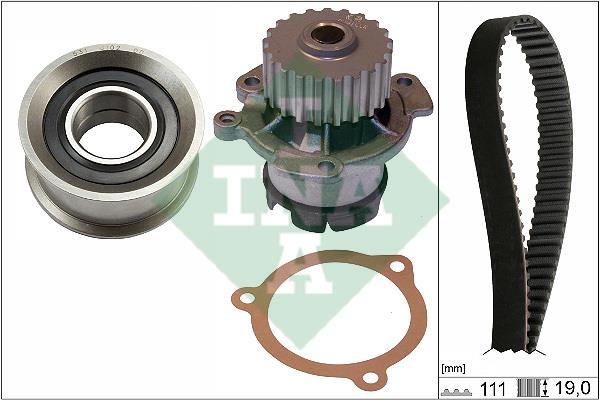 INA 530 0287 31 TIMING BELT KIT WITH WATER PUMP 530028731: Buy near me in Poland at 2407.PL - Good price!