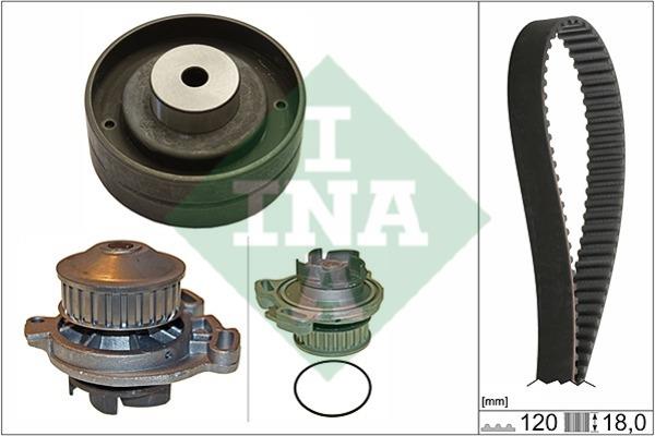 INA 530 0151 30 TIMING BELT KIT WITH WATER PUMP 530015130: Buy near me in Poland at 2407.PL - Good price!