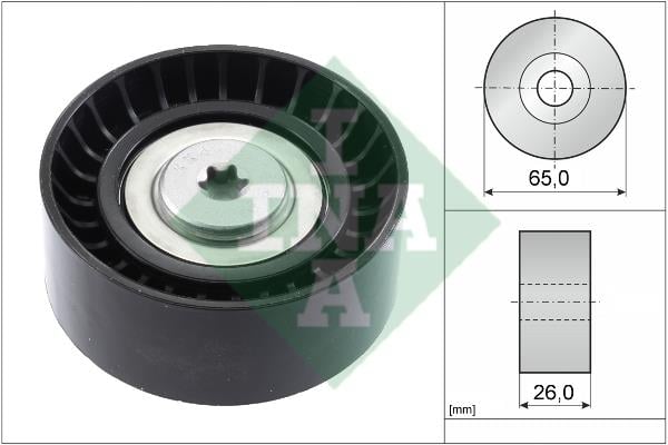 INA 532 0748 10 Idler Pulley 532074810: Buy near me in Poland at 2407.PL - Good price!