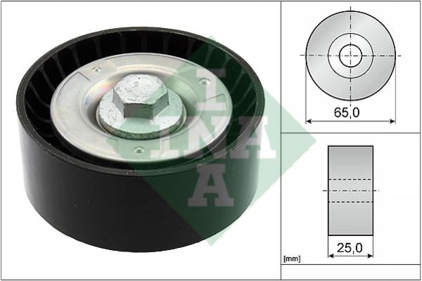 INA 532 0855 10 Idler Pulley 532085510: Buy near me in Poland at 2407.PL - Good price!