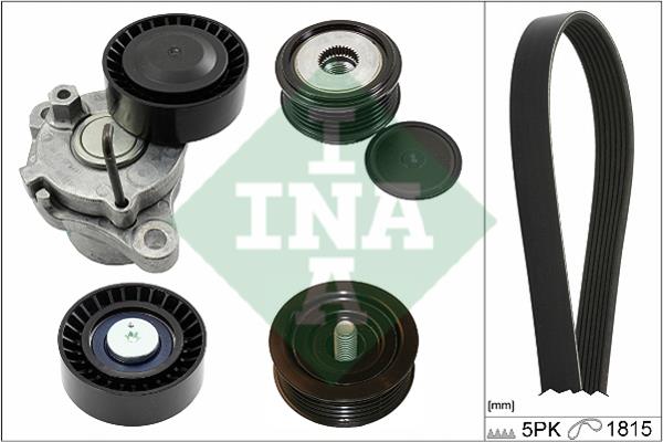 INA 529 0195 10 Drive belt kit 529019510: Buy near me at 2407.PL in Poland at an Affordable price!