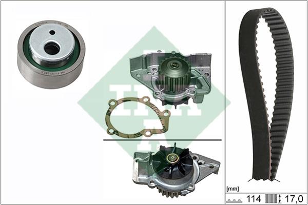 INA 530 0258 31 TIMING BELT KIT WITH WATER PUMP 530025831: Buy near me in Poland at 2407.PL - Good price!