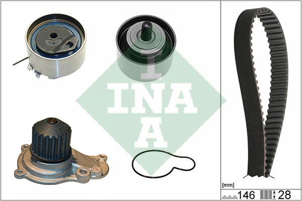 INA 530 0641 30 TIMING BELT KIT WITH WATER PUMP 530064130: Buy near me in Poland at 2407.PL - Good price!