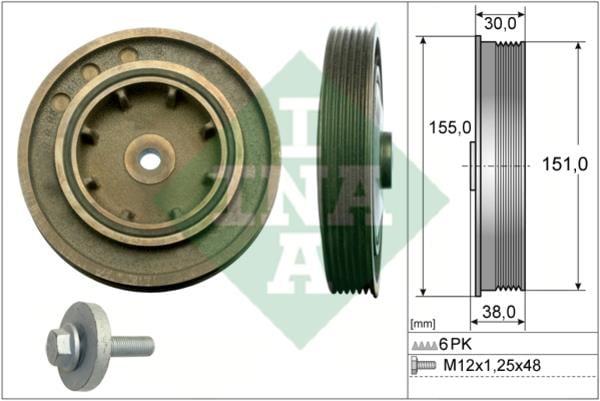 INA 544 0101 20 Crankshaft Pulley Kit 544010120: Buy near me in Poland at 2407.PL - Good price!