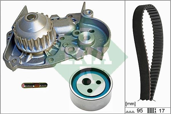  530 0018 31 TIMING BELT KIT WITH WATER PUMP 530001831: Buy near me in Poland at 2407.PL - Good price!