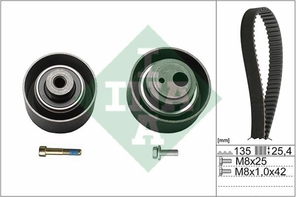 INA 530 0055 10 Timing Belt Kit 530005510: Buy near me in Poland at 2407.PL - Good price!