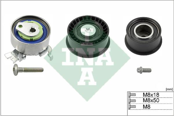 INA 530 0078 09 Timing Belt Pulleys (Timing Belt), kit 530007809: Buy near me in Poland at 2407.PL - Good price!