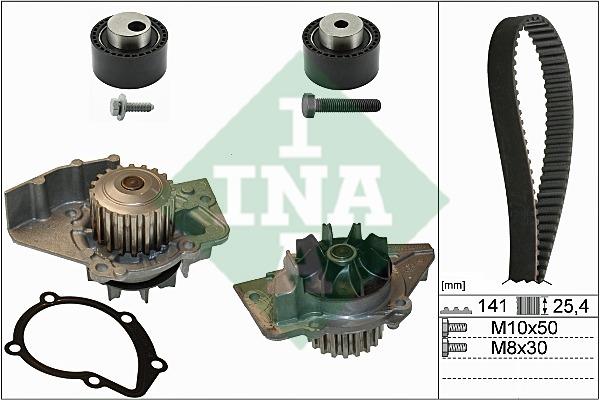 INA 530 0111 30 TIMING BELT KIT WITH WATER PUMP 530011130: Buy near me in Poland at 2407.PL - Good price!