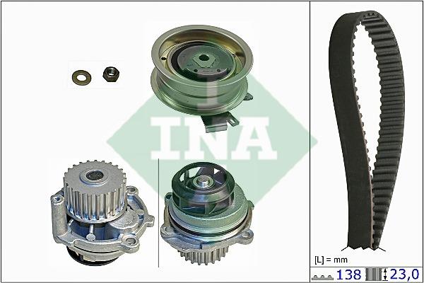 INA 530 0171 31 TIMING BELT KIT WITH WATER PUMP 530017131: Buy near me in Poland at 2407.PL - Good price!