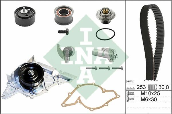 INA 530 0179 30 TIMING BELT KIT WITH WATER PUMP 530017930: Buy near me in Poland at 2407.PL - Good price!