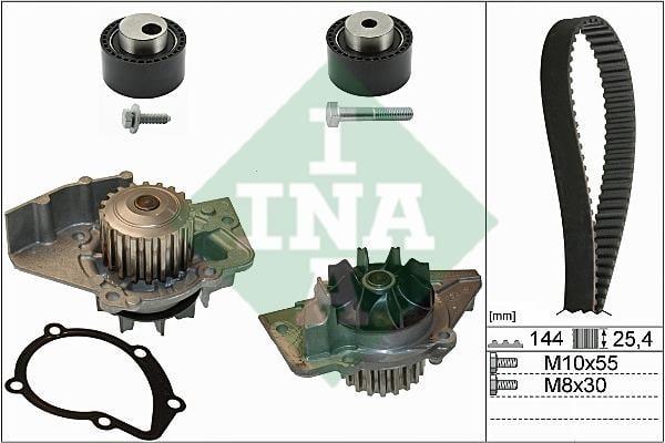 INA 530 0235 30 TIMING BELT KIT WITH WATER PUMP 530023530: Buy near me in Poland at 2407.PL - Good price!