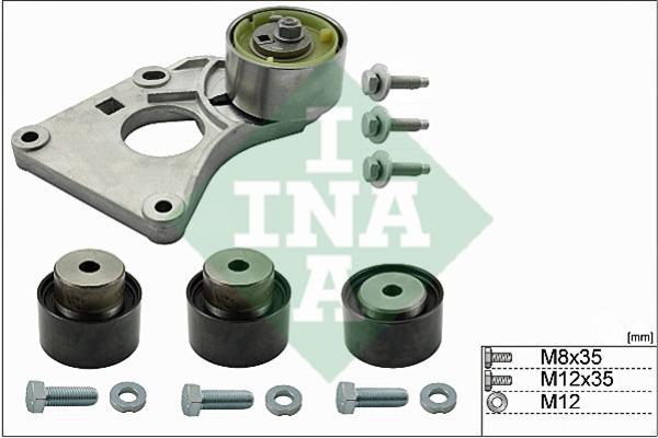 INA 530 0259 09 Timing Belt Pulleys (Timing Belt), kit 530025909: Buy near me in Poland at 2407.PL - Good price!