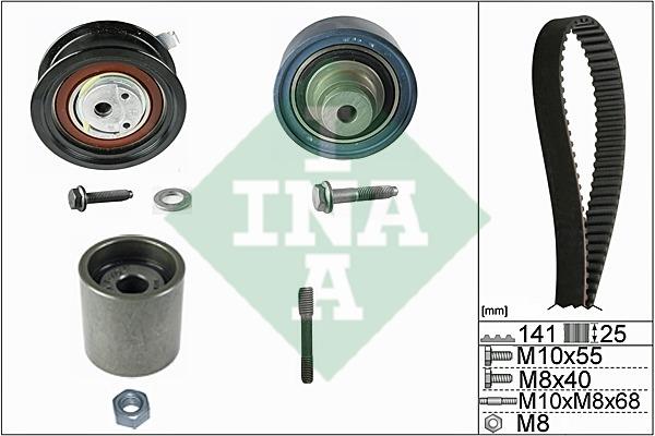 INA 530 0361 10 Timing Belt Kit 530036110: Buy near me at 2407.PL in Poland at an Affordable price!
