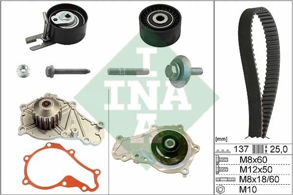  530 0375 30 TIMING BELT KIT WITH WATER PUMP 530037530: Buy near me in Poland at 2407.PL - Good price!