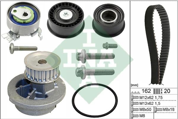 INA 530 0443 30 TIMING BELT KIT WITH WATER PUMP 530044330: Buy near me in Poland at 2407.PL - Good price!
