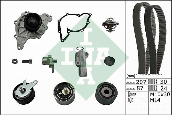 INA 530 0539 30 TIMING BELT KIT WITH WATER PUMP 530053930: Buy near me at 2407.PL in Poland at an Affordable price!
