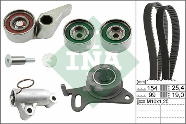 INA 530 0594 10 Timing Belt Kit 530059410: Buy near me in Poland at 2407.PL - Good price!